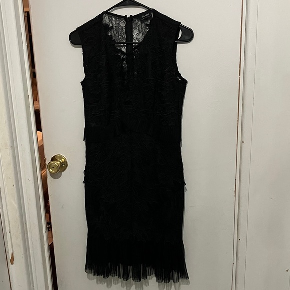 Bardot Black Lace Midi Dress Bardot Black Lace Midi Dress